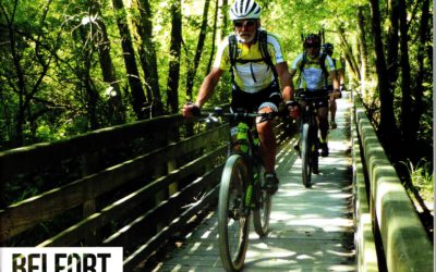 Belfort dans la revue Cyclotourisme : Le VTT au coeur du Territoire
