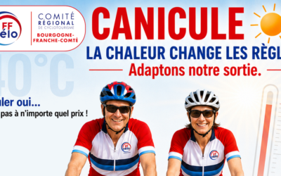 ☀️ Fortes chaleurs : adaptons nos sorties à vélo !